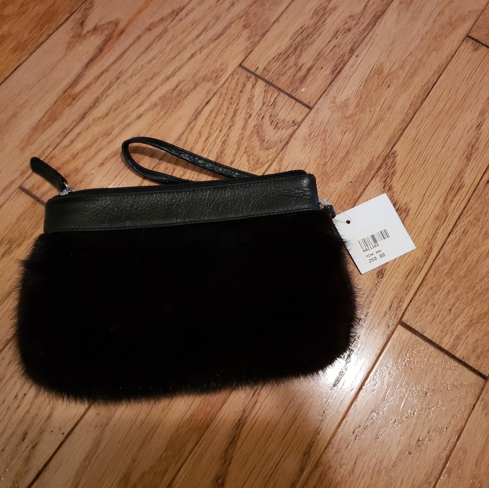 Mink purse